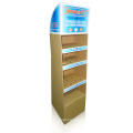 Cardboard Floor Display Stand, Paper Display Shelf